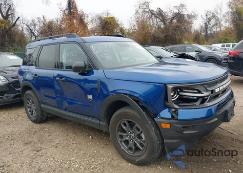2024 Ford Bronco Sport Big Bend из США, поврежденный, VIN 3FMCR9B64RRF29243